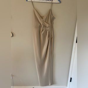 SACHIN & BABI, champagne dress